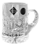 カットクリスタルビールジョッキ（ミニ）80ml 高さ7cm