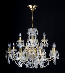 Křišťálový lustr 5040-8+4-S