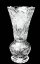 Jarrón de cristal tallado - Altura 20cm