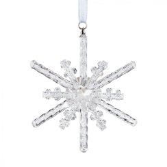 Vánoční ornament 16 z českého křišťálu Preciosa