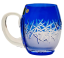 Barevný broušený půllitr - Výška 12cm/500ml
