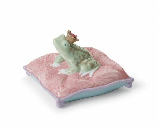 Enchanted Prince Frog Figurine