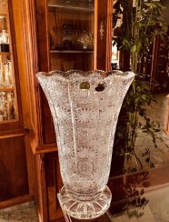 Křišťálová váza - Výška 30cm