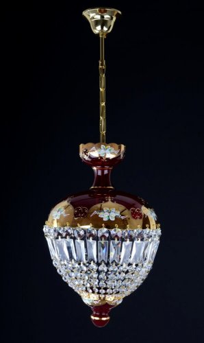 Crystal chandelier 9109-1-SM Ruby