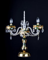 Crystal table lamp SE 0635-2-SM