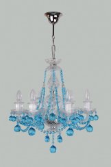 Crystal chandelier 0730-6-RNK Aqua