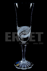 Křišťálové sklenice na šampaňské No. 608 - set 2ks