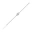 Stříbrný náramek Fantasy, 3 perle Preciosa, stříbrný Délka řetízku: 16 + 3 cm adjusta