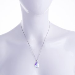 Stříbrný přívěsek Iris s křišťálem Preciosa, krystal AB