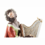 Opičí orchestr Figurka hráče na harfu