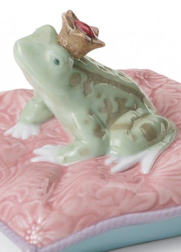 Enchanted Prince Frog Figurine