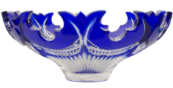 Color-cut crystal bowl - Height 11cm