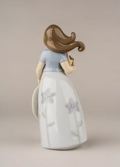 Little Violet Girl Figurine