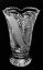 カットクリスタル製花瓶 - 高さ21cm