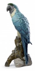 Socha ptáka Macawa