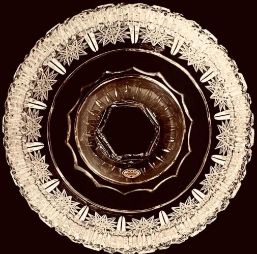 Křišťálový nástolec - Výška 13cm
