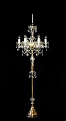 Křišťálová stojanová lampa AK-1030-6-S