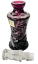 Barevně přejímaný broušený flakon - Výška 18cm