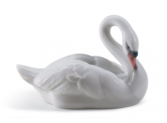 Figurka elegantní labutě