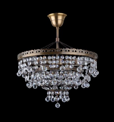 Crystal chandelier 7000-3-RPT with Swarovski trimmings