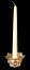 Broušený Zlacený svícen - Výška 4cm