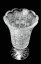 Jarrón de cristal tallado - Altura 25cm