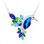 Bižuterní náhrdelník Flying Gem by Veronika, kolibřík s českým křišťálem Preciosa