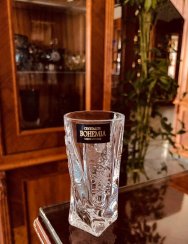 Broušené sklenice na likér - set 6ks - Výška 8cm/50ml