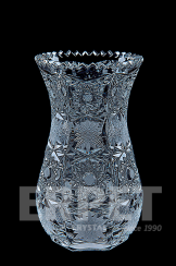 Luxury cut crystal vase