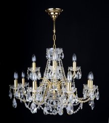 Crystal chandelier 5040-8+4-S