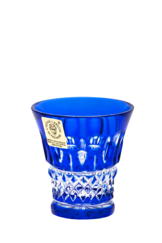 Barevné broušené panáky  - set 6ks / 45ml