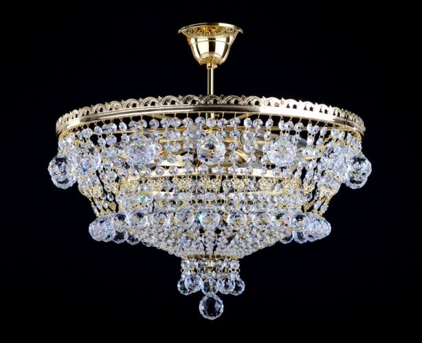 Lámpara de cristal 7000-9-R con adornos de Swarovski