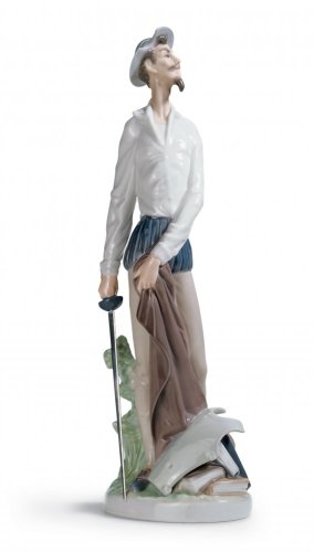 Don Quixote Standing up Figurine