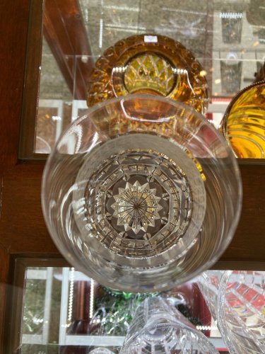 Luxury cut crystal glasses - set of 2pcs