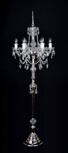 Křišťálová stojanová lampa AK 1740-6-NK1