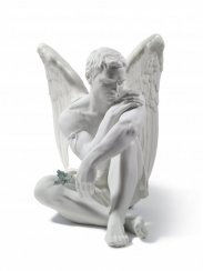 Figura de ángel protector