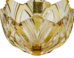 Color-cut crystal bowl - Height 6cm