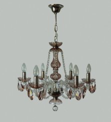 Crystal chandelier 1448-8-NK Smoke