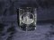 Crystal glasses with Prague motif 60ml - set of 2pcs