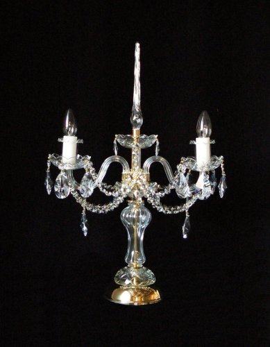 Křišťálová stolní lampa SE1740/2/S