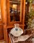 Cut crystal bottle for perfume - Height 14cm