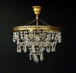 Křišťálový lustr 7000-3-VPT s Swarovski ověsy