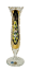 Broušená pozlacená váza - Výška 22cm