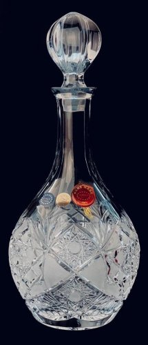 Broušená karafa - Výška 31cm/1000ml