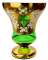 Vase decorated with high enamel - Height 25cm