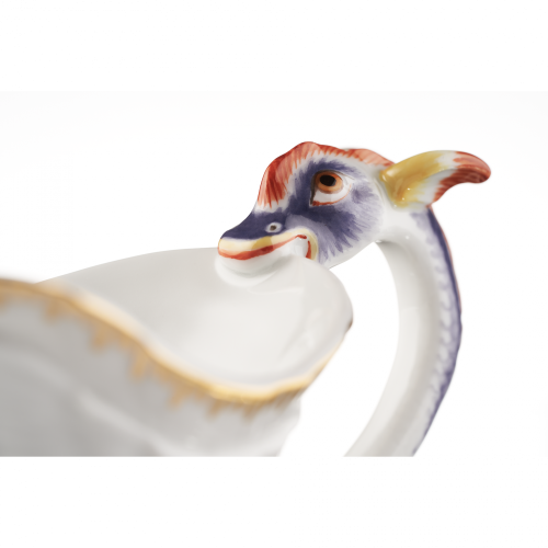 Swan service indická květinová větev - Konvička na mléko