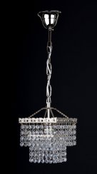 Crystal chandelier 7060-1-NK Lg2 with Swarovski trimmings