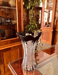 Color-cut crystal vase - light version - Height 15cm