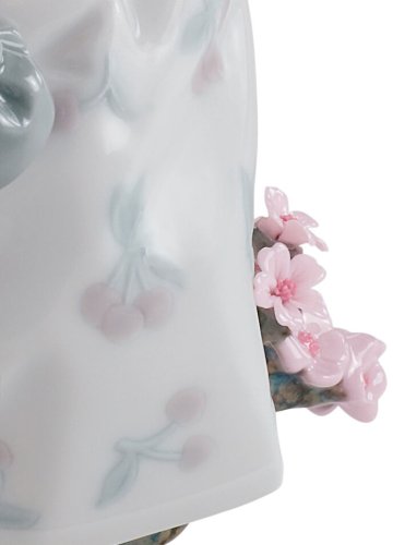 A Walk through Blossoms Girl Figurine