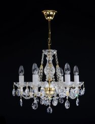 Křišťálový lustr 1010-6-S s Swarovski ověsy